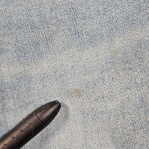 Mugsy Piers Jeans Mens 31x30 (Fits 31x28) Straight Leg Light Wash Denim Cropped - Picture 7 of 13